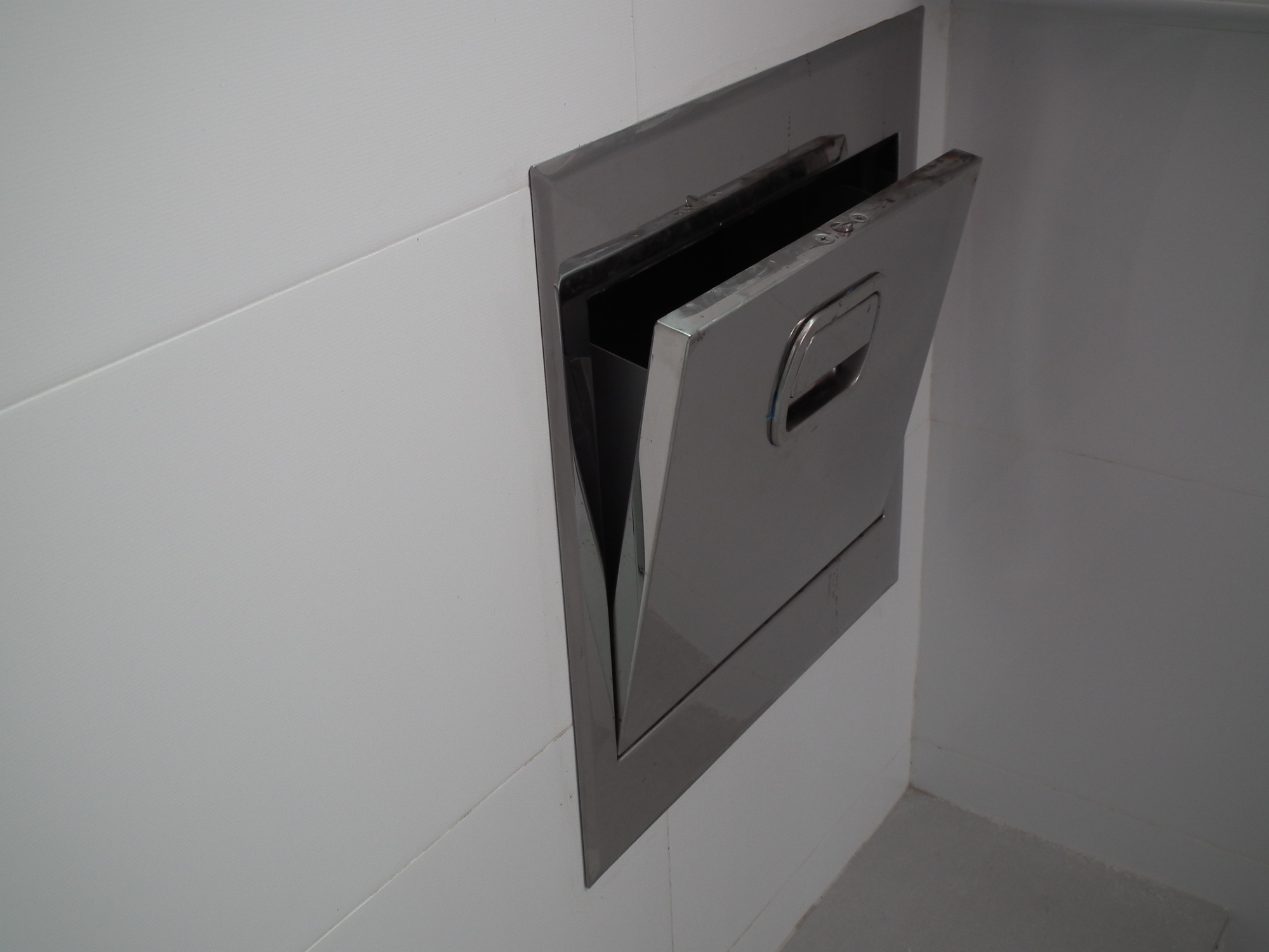 HDB or Condo Stainless Steel Rubbish Chute